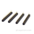 Conector de cabeçote fêmea com passo de 2,0 mm reto 12P